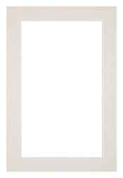 Passepartout Dimensione Cornice 20x30 cm - Formato Immagine 15x20 cm - Grigio Chiaro