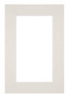 Passepartout Dimensione Cornice 62x93 cm - Formato Immagine 50x80 cm - Grigio Chiaro