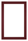Passepartout Dimensione Cornice 61x91,5 cm - Formato Immagine 55x85 cm - Vino Rosso