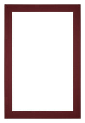 Passepartout Dimensione Cornice 61x91,5 cm - Formato Immagine 55x85 cm - Vino Rosso