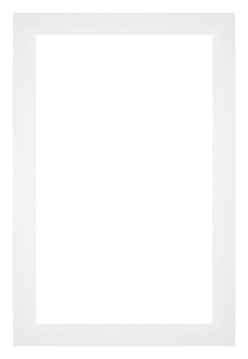 Passepartout Dimensione Cornice 61x91,5 cm - Formato Immagine 55x85 cm - Bianco