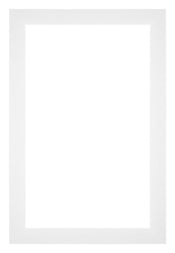 Passepartout Dimensione Cornice 40x60 cm - Formato Immagine 35x55 cm - Bianco