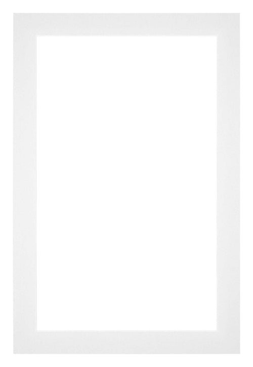 Passepartout Dimensione Cornice 40x60 cm - Formato Immagine 35x55 cm - Bianco