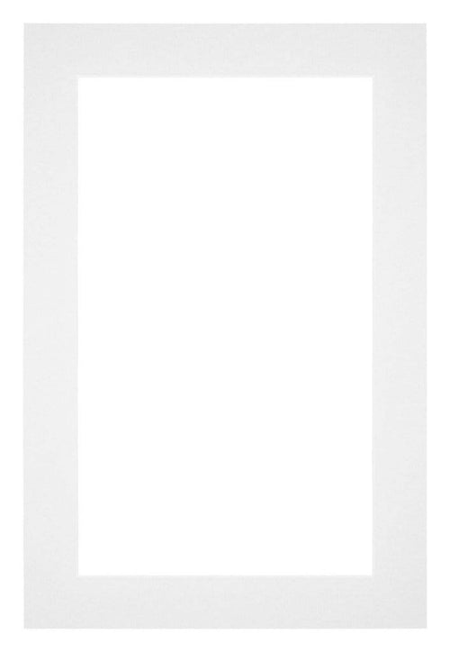 Passepartout Dimensione Cornice 62x93 cm - Formato Immagine 55x85 cm - Bianco