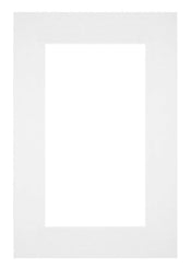 Passepartout Dimensione Cornice 61x91,5 cm - Formato Immagine 50x70 cm - Bianco