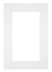 Passepartout Dimensione Cornice 61x91,5 cm - Formato Immagine 50x70 cm - Bianco