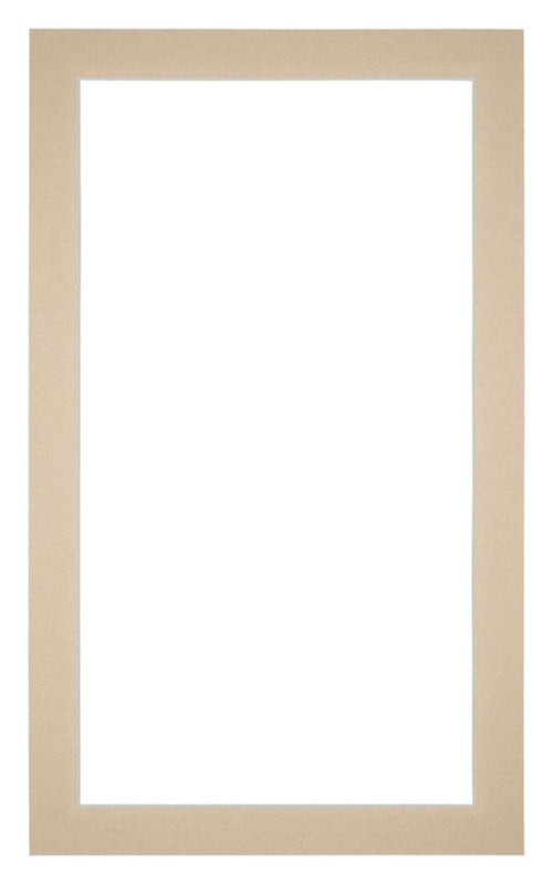 Passepartout Dimensione Cornice 30x50 cm - Formato Immagine 25x45 cm - Beige