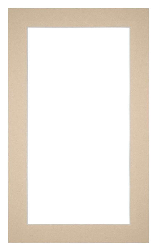 Passepartout Dimensione Cornice 30x50 cm - Formato Immagine 20x30 cm - Beige