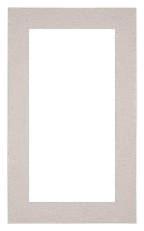 Passepartout Dimensione Cornice 30x50 cm - Formato Immagine 20x40 cm - Granito Grigio