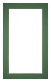 Passepartout Dimensione Cornice 30x50 cm - Formato Immagine 20x30 cm - Foresta Verde
