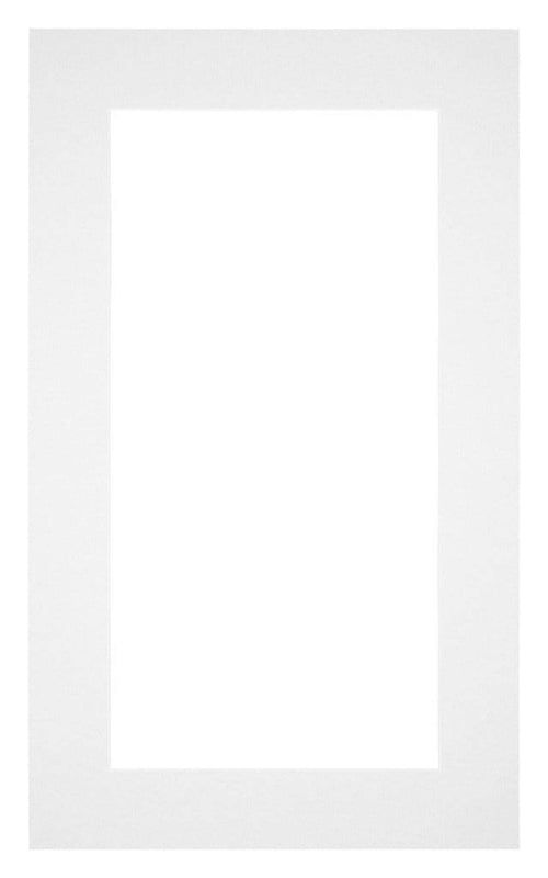 Passepartout Dimensione Cornice 30x50 cm - Formato Immagine 20x40 cm - Bianco