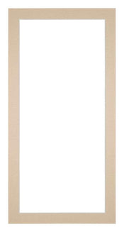 Passepartout Dimensione Cornice 40x80 cm - Formato Immagine 35x75 cm - Beige