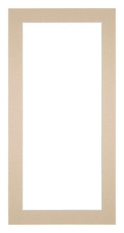 Passepartout Dimensione Cornice 20x40 cm - Formato Immagine 13x18 cm - Beige