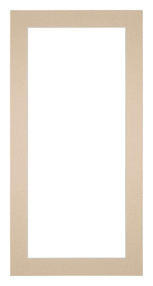 Passepartout Dimensione Cornice 20x40 cm - Formato Immagine 13x18 cm - Beige