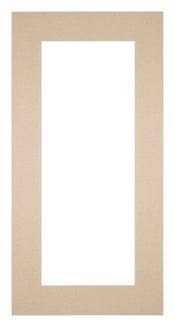 Passepartout Dimensione Cornice 40x70 cm - Formato Immagine 30x45 cm - Beige