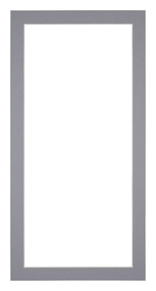 Passepartout Dimensione Cornice 40x80 cm - Formato Immagine 35x75 cm - Grigio