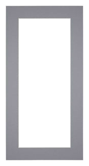 Passepartout Dimensione Cornice 30x60 cm - Formato Immagine 20x50 cm - Grigio