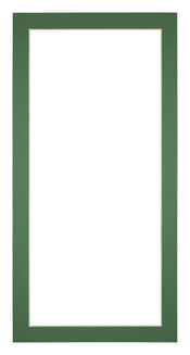 Passepartout Dimensione Cornice 20x40 cm - Formato Immagine 15x20 cm - Foresta Verde