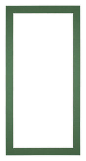 Passepartout Dimensione Cornice 40x80 cm - Formato Immagine 35x75 cm - Foresta Verde