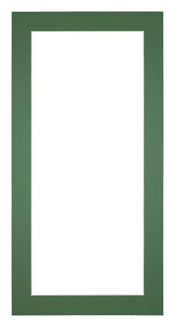 Passepartout Dimensione Cornice 45x80 cm - Formato Immagine 40x70 cm - Foresta Verde