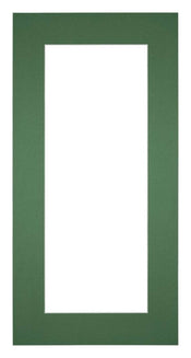 Passepartout Dimensione Cornice 40x70 cm - Formato Immagine 30x45 cm - Foresta Verde