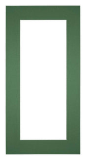 Passepartout Dimensione Cornice 45x80 cm - Formato Immagine 40x60 cm - Foresta Verde