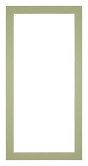 Passepartout Dimensione Cornice 20x40 cm - Formato Immagine 15x20 cm - Menta Verde