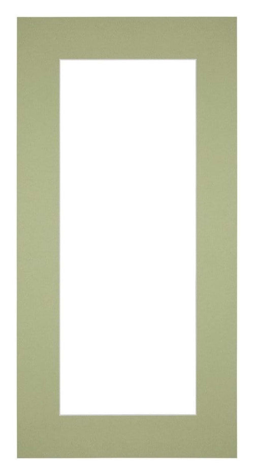 Passepartout Dimensione Cornice 40x70 cm - Formato Immagine 30x45 cm - Menta Verde