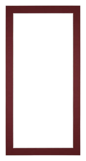 Passepartout Dimensione Cornice 40x80 cm - Formato Immagine 35x75 cm - Vino Rosso