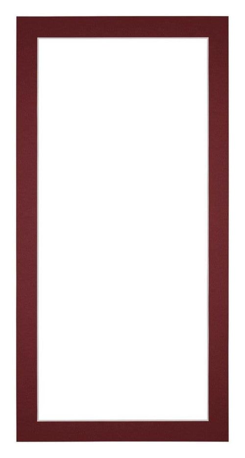 Passepartout Dimensione Cornice 40x80 cm - Formato Immagine 35x75 cm - Vino Rosso