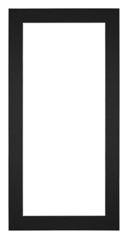 Passepartout Dimensione Cornice 20x40 cm - Formato Immagine 13x18 cm - Nero