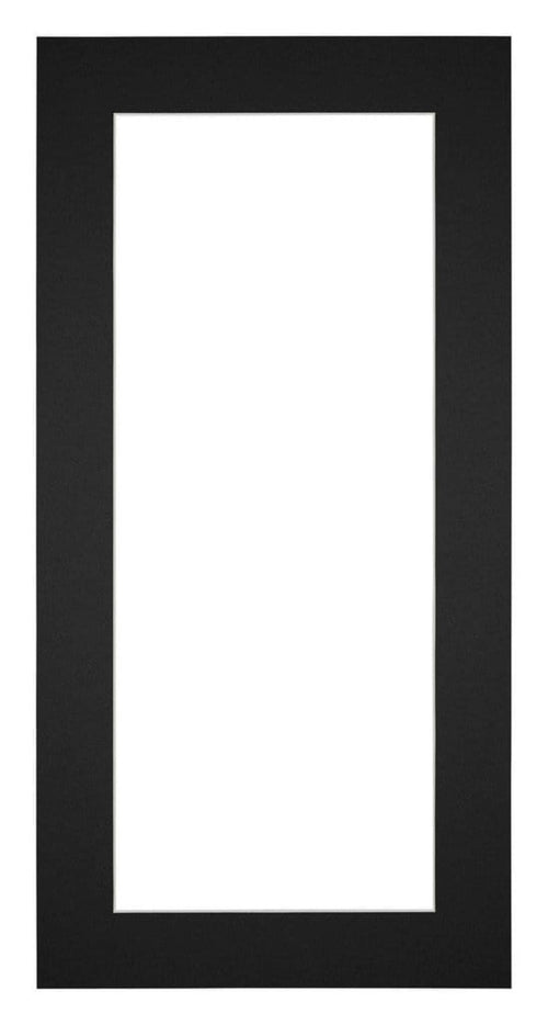 Passepartout Dimensione Cornice 40x70 cm - Formato Immagine 30x60 cm - Nero