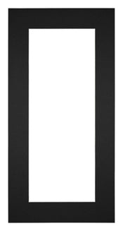 Passepartout Dimensione Cornice 40x70 cm - Formato Immagine 30x45 cm - Nero