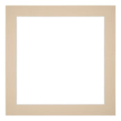 Passepartout Dimensione Cornice 20x20 cm - Formato Immagine 13x13 cm - Beige