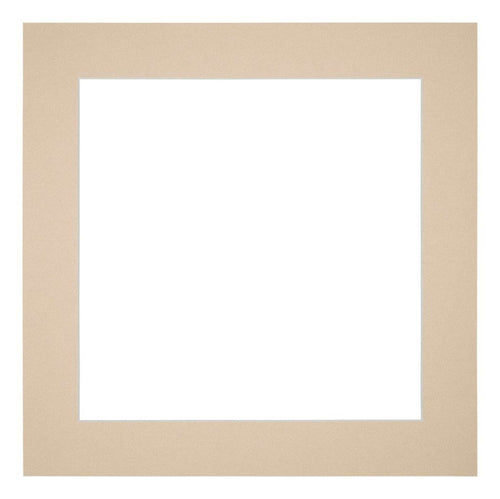 Passepartout Dimensione Cornice 60x60 cm - Formato Immagine 50x50 cm - Beige