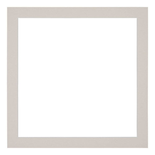 Passepartout Dimensione Cornice 50x50 cm - Formato Immagine 45x45 cm - Granito Grigio