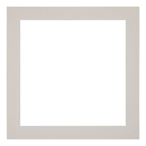 Passepartout Dimensione Cornice 20x20 cm - Formato Immagine 13x13 cm - Granito Grigio