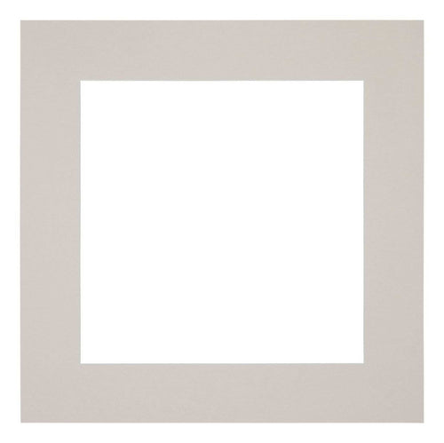 Passepartout Dimensione Cornice 45x45 cm - Formato Immagine 30x30 cm - Granito Grigio