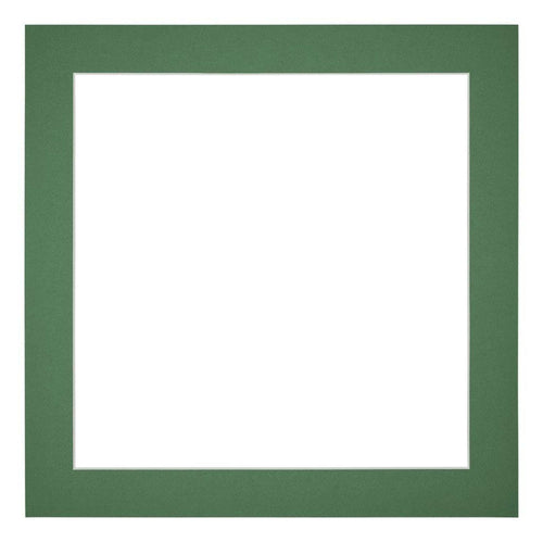 Passepartout Dimensione Cornice 20x20 cm - Formato Immagine 13x13 cm - Foresta Verde