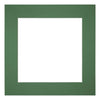 Passepartout Dimensione Cornice 70x70 cm - Formato Immagine 55x55 cm - Foresta Verde