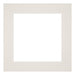 Passepartout Dimensione Cornice 45x45 cm - Formato Immagine 30x30 cm - Grigio Chiaro