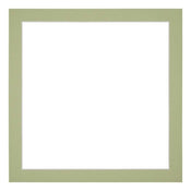 Passepartout Dimensione Cornice 55x55 cm - Formato Immagine 50x50 cm - Menta Verde