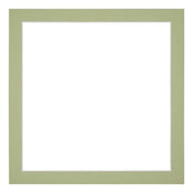 Passepartout Dimensione Cornice 60x60 cm - Formato Immagine 55x55 cm - Menta Verde