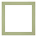 Passepartout Dimensione Cornice 20x20 cm - Formato Immagine 13x13 cm - Menta Verde