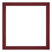 Passepartout Dimensione Cornice 35x35 cm - Formato Immagine 30x30 cm - Vino Rosso