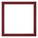 Passepartout Dimensione Cornice 35x35 cm - Formato Immagine 30x30 cm - Vino Rosso