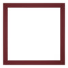 Passepartout Dimensione Cornice 60x60 cm - Formato Immagine 55x55 cm - Vino Rosso