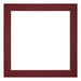 Passepartout Dimensione Cornice 20x20 cm - Formato Immagine 13x13 cm - Vino Rosso