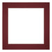 Passepartout Dimensione Cornice 50x50 cm - Formato Immagine 40x40 cm - Vino Rosso