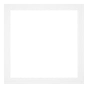 Passepartout Dimensione Cornice 25x25 cm - Formato Immagine 20x20 cm - Bianco